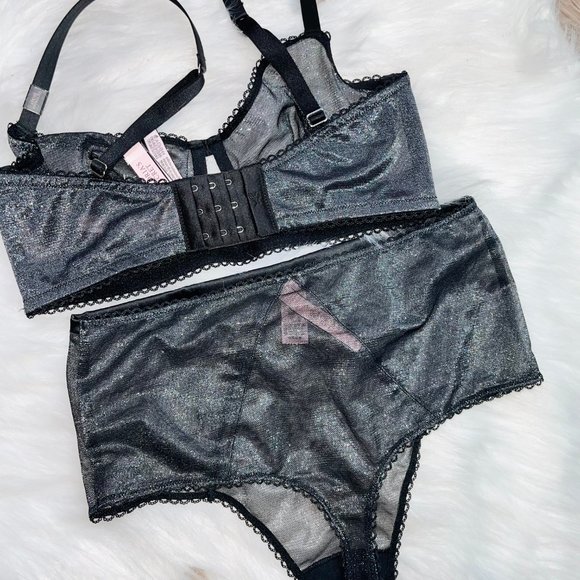 Victoria Secret Bra& Pantie SET 34D/M NWT - Picture 3 of 4